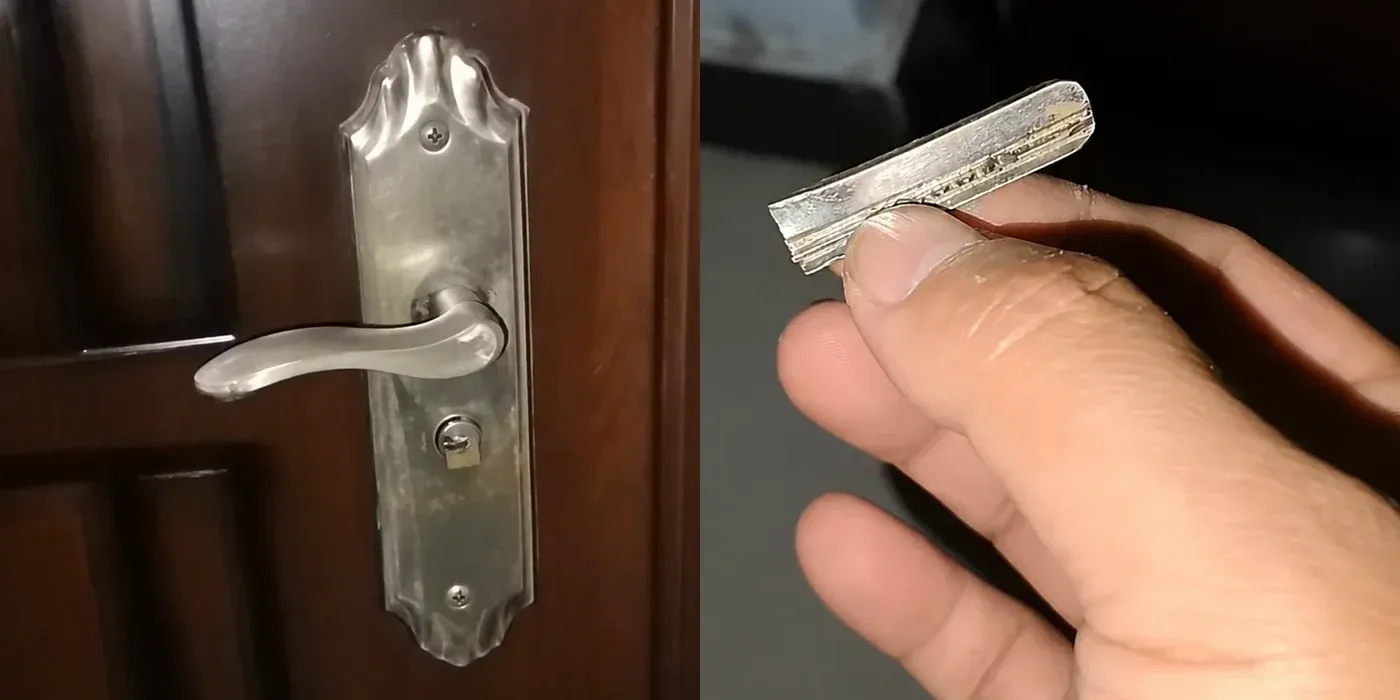 开锁现场